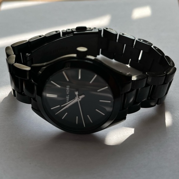 Michael Kors Black Watch - Women’s Mini Slim Runway MK3587 - Picture 2 of 16